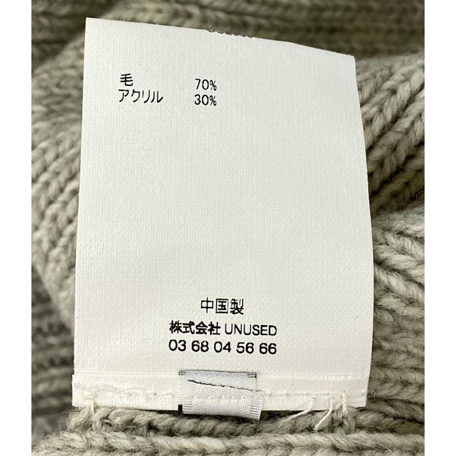 アンユーズド ニット HALF ZIP KNIT 23aw US2365 メンズ SIZE - UNUSED