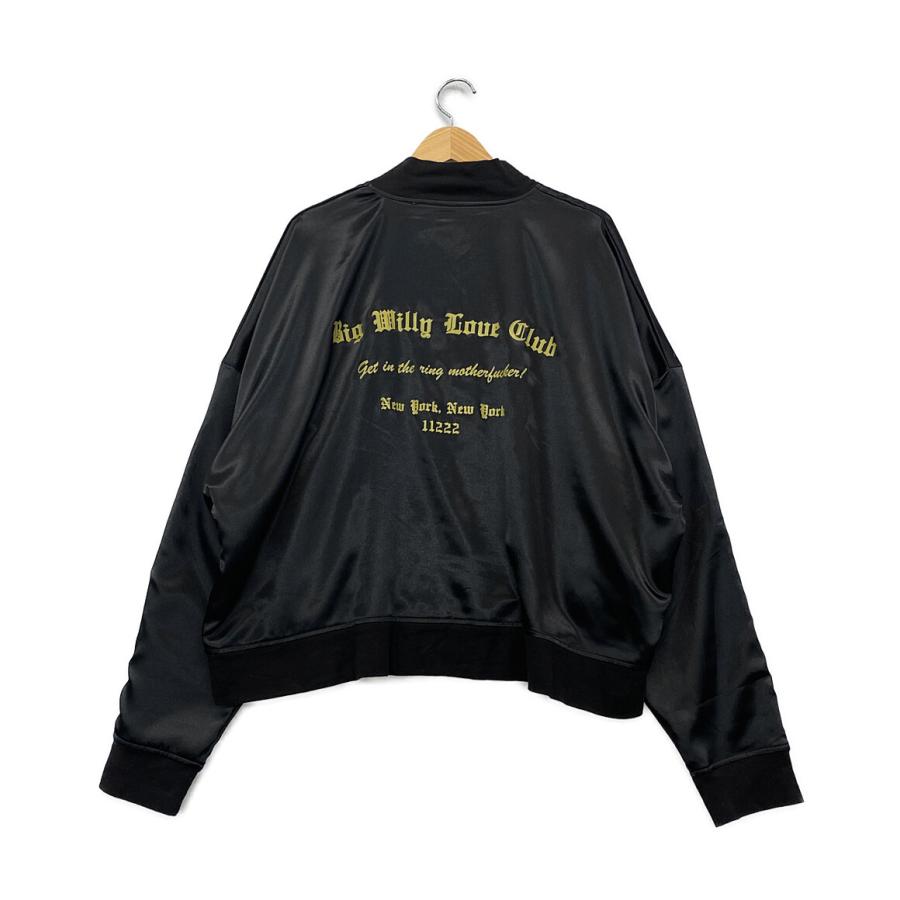 ウィリーチャバリア ブルゾン SATIN TRACK JACKET メンズ SIZE M WILLY