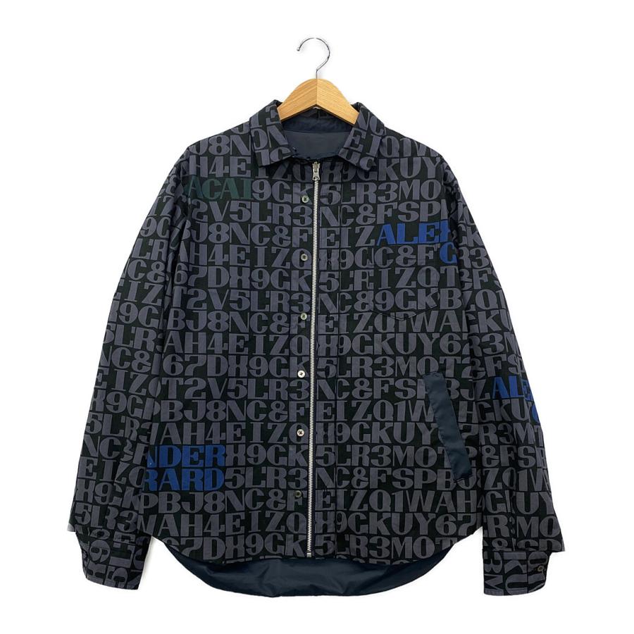 サカイ アレキサンダージラード ジャケット 総柄リバーシブル 20 