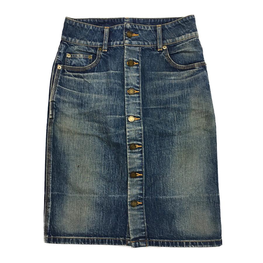 サンローラン デニムスカート レディース SIZE 27 Saint Laurent 中古  