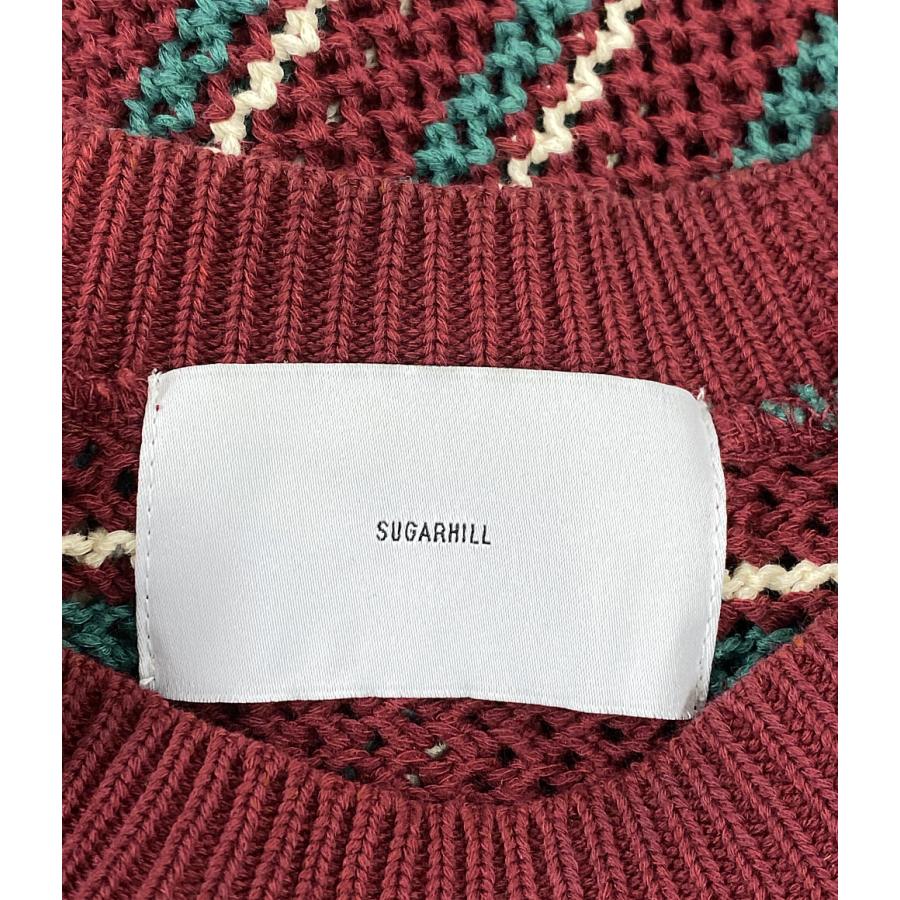 シュガーヒル 半袖ニット MULTI STRIPE COTTON KNIT TEE 23ss メンズ 
