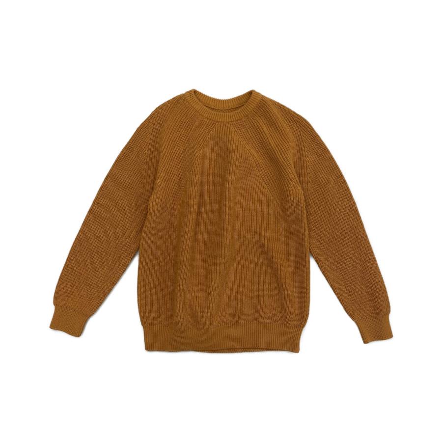 美品 バトナー ニット orange セーター メンズ SIZE 3 BATONER 中古 