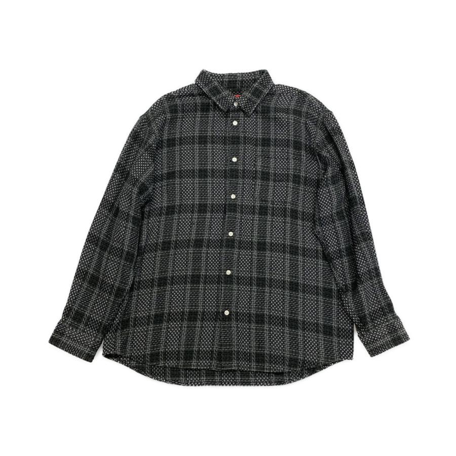 シュプリーム 長袖シャツ BASKET WEAVE Plaid SHIRT メンズ SIZE XL 