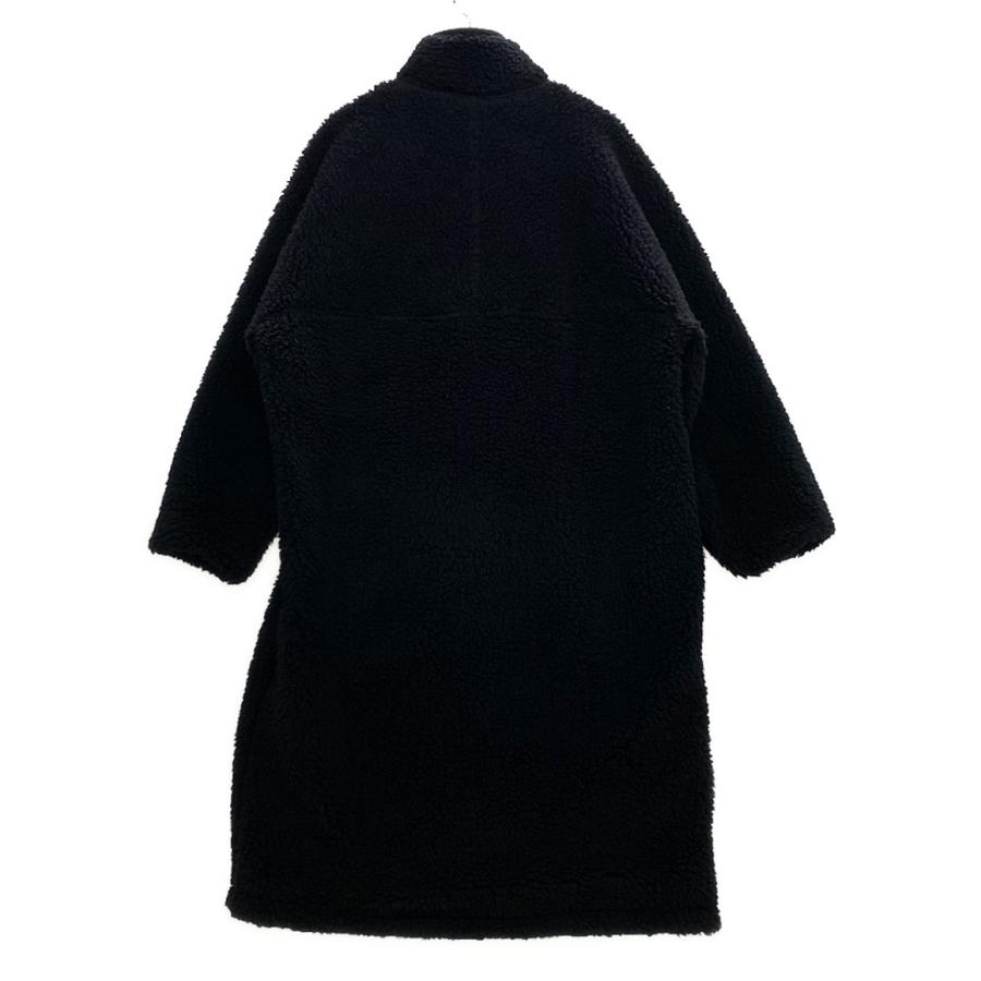 ノースフェイス パープルレーベル ウール ボア フリース ロング コート M 黒 THE NORTH FACE PURPLE LABEL - Wool Boa Fleece Long Coat