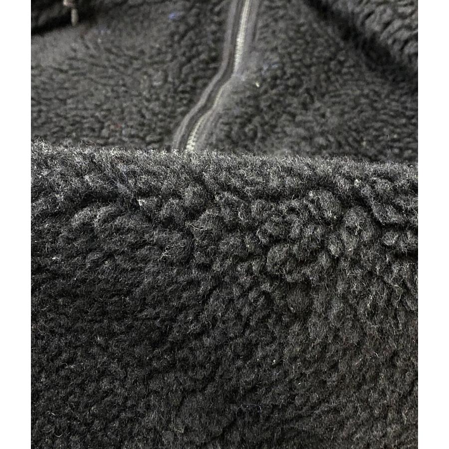 ノースフェイス パープルレーベル ウール ボア フリース ロング コート M 黒 THE NORTH FACE PURPLE LABEL - Wool Boa Fleece Long Coat