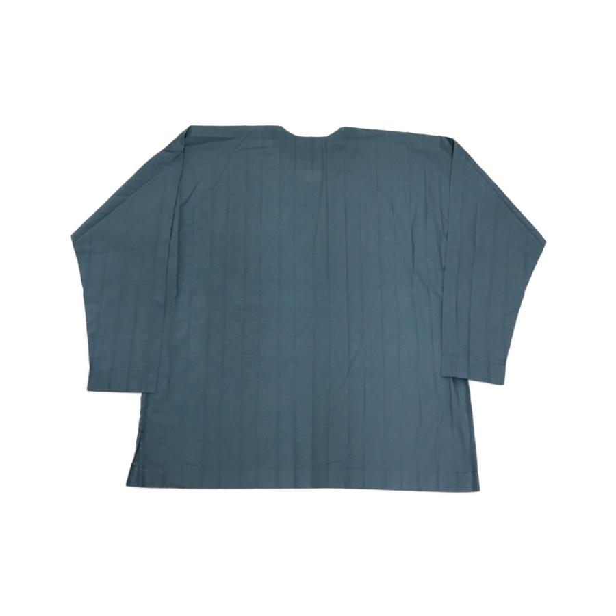 HOMME PLISSE ISSEY MIYAKE 長袖Tシャツ ブルー Homme Plissé Issey Miyake MC November Tシャツ | ブルー