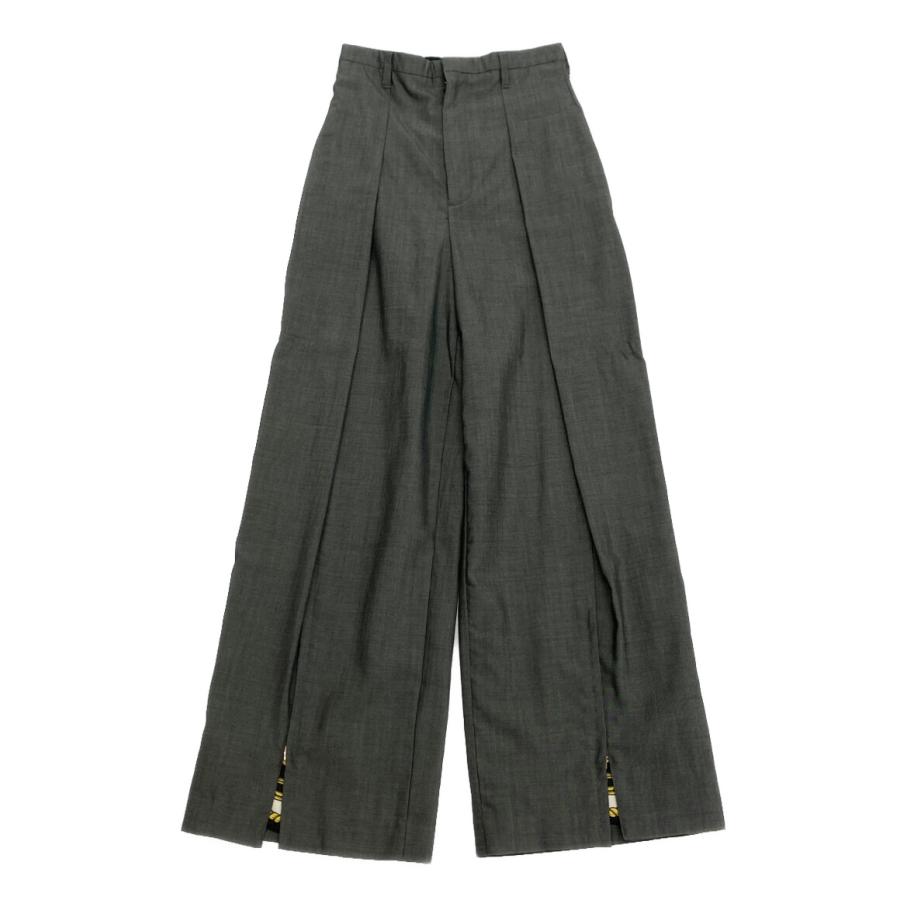 トーガ アーカイブス ジップレッグワイドパンツ レディース SIZE  