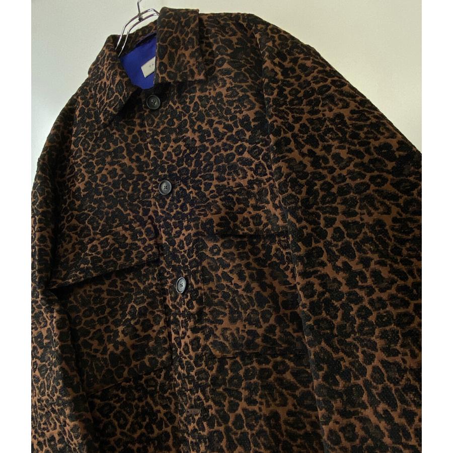 トープ ジャケット LEOPARD JQ SHORT JACKET メンズ SIZE 03 TAUPE  