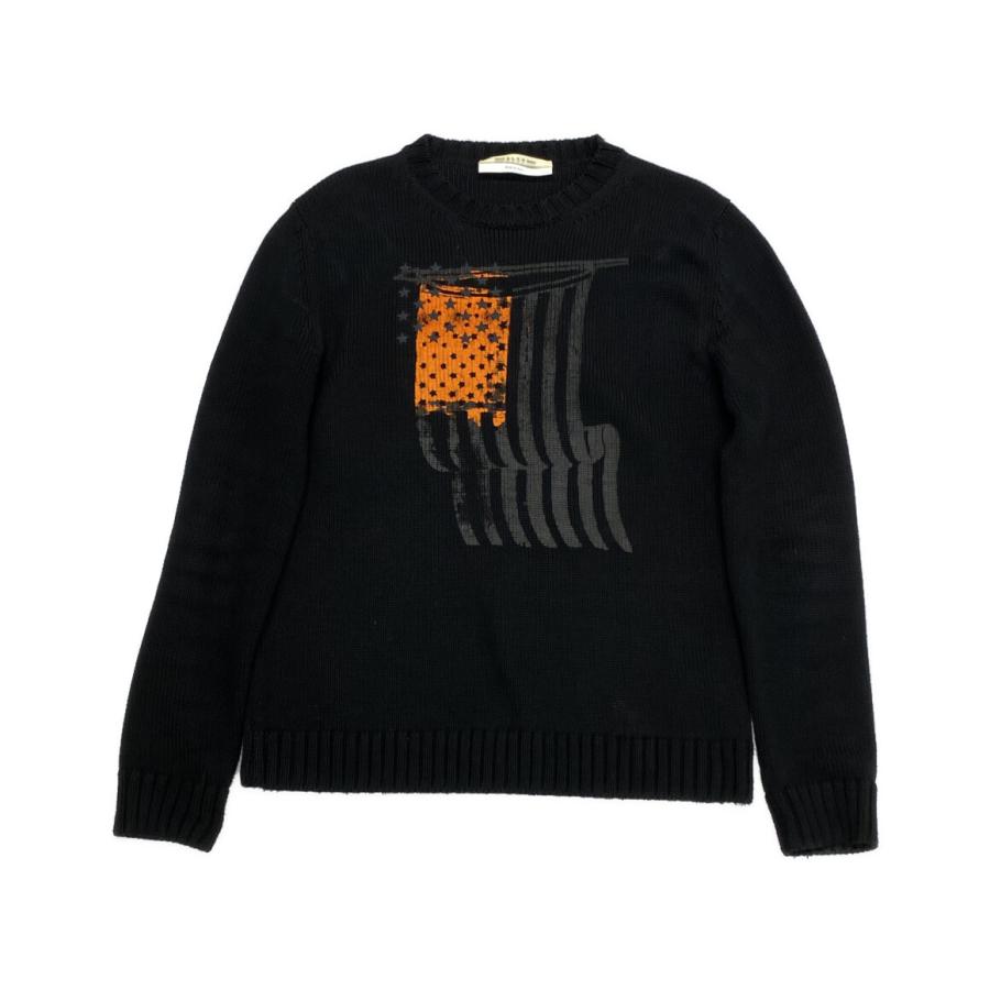 アリクス ニット LOGO CREWNECK SWEATER 23AW AAMKN0214 メンズ SIZE S 