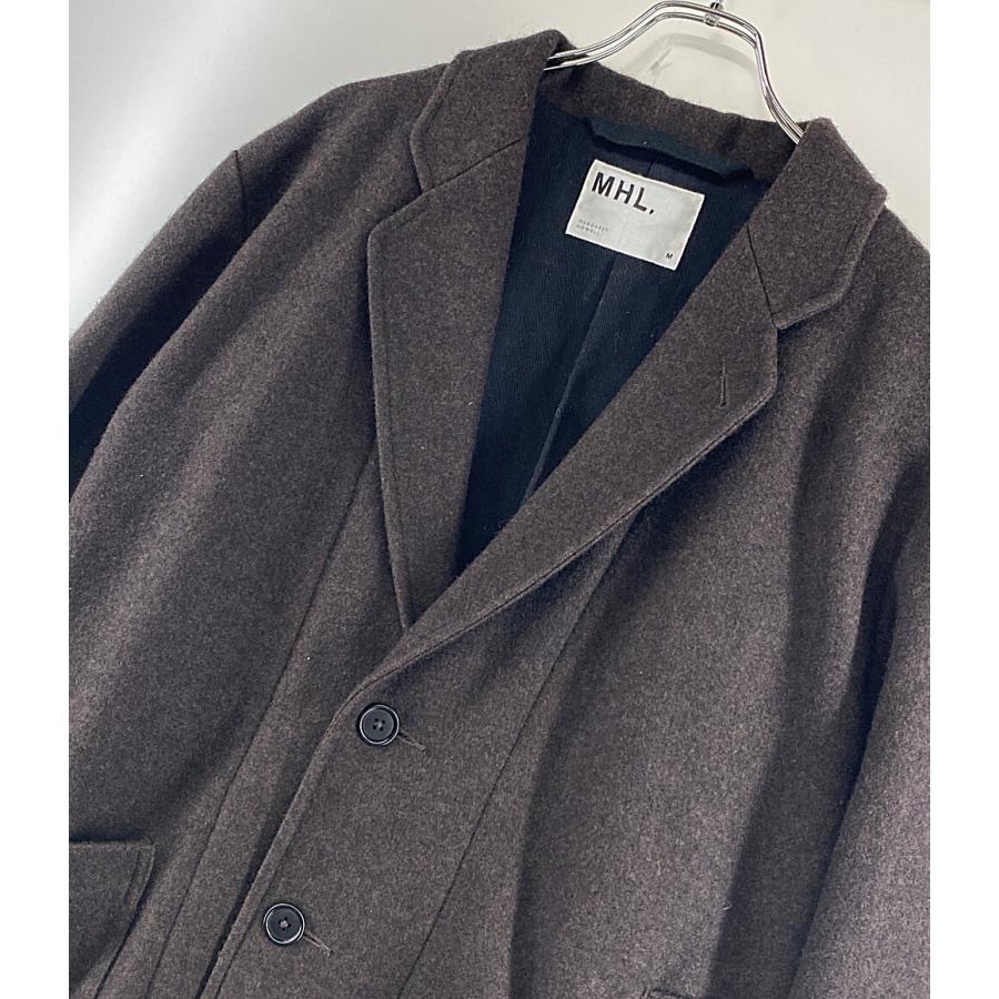 マーガレットハウエル コート WOOL MELTON COAT 22AW メンズ SIZE M Margaret Howell 中古｜hugall｜06