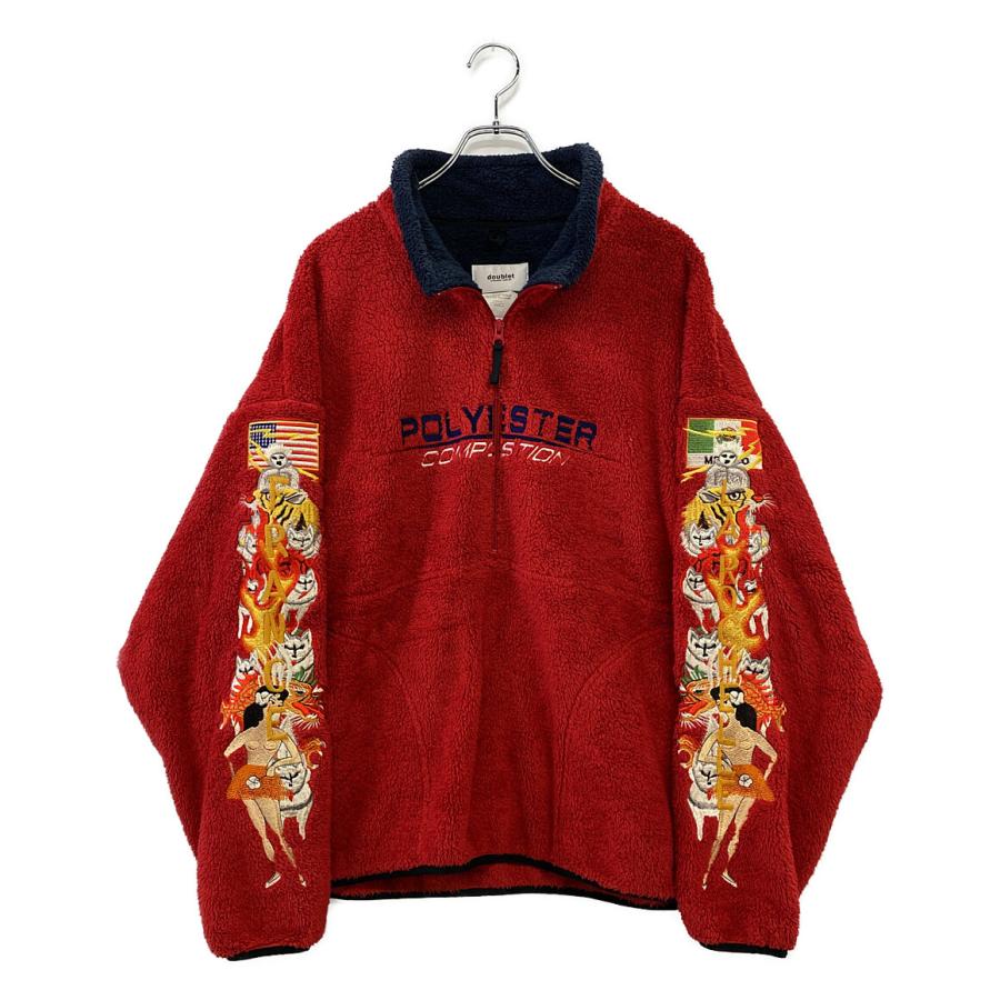 ダブレット フリースブルゾン POLYESTER FLEECE HALF-ZIP 18AW ダブレット フリースブルゾン POLYESTER FLEECE HALF-ZIP 18AW