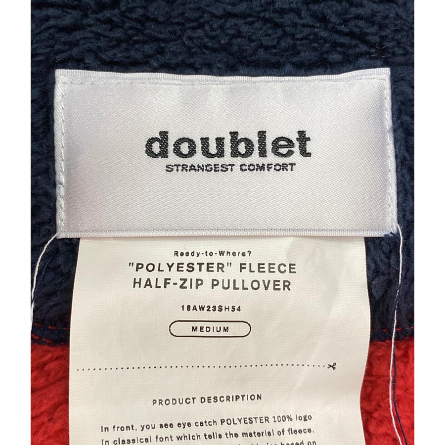 ダブレット フリースブルゾン POLYESTER FLEECE HALF-ZIP 18AW メンズ