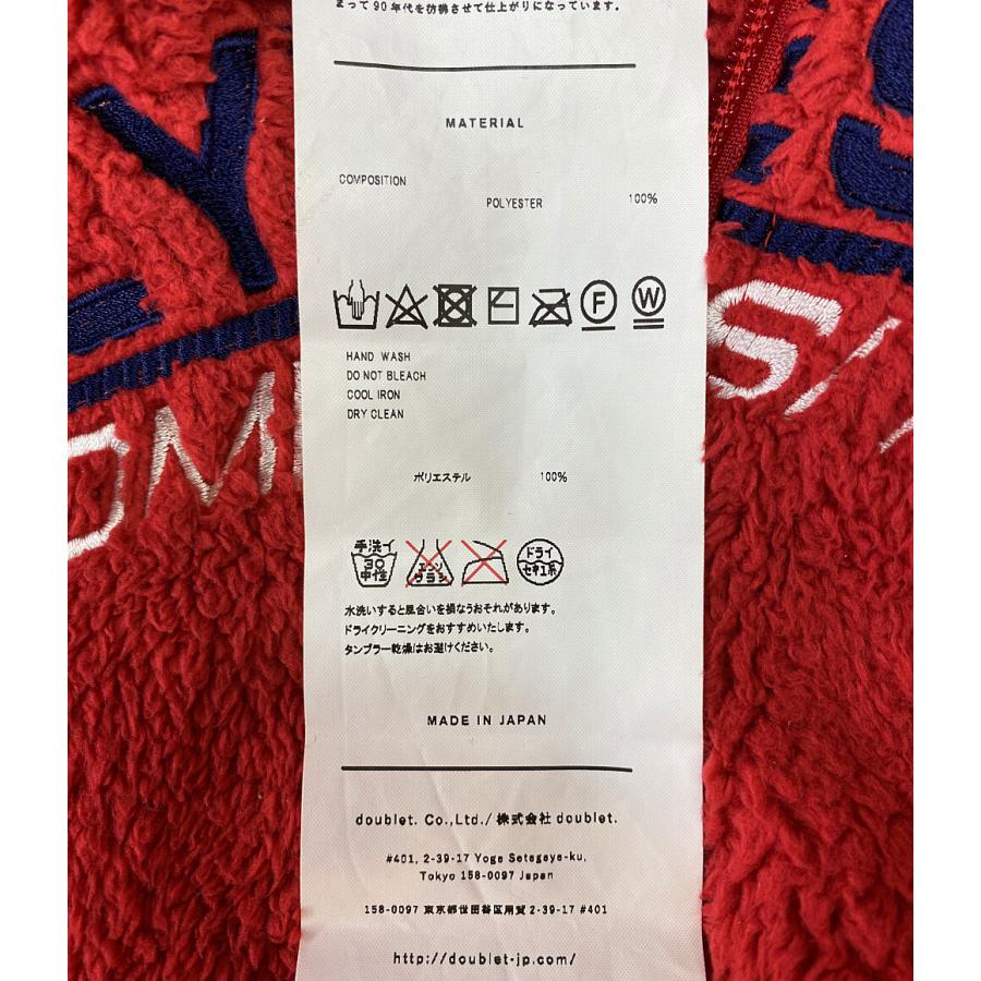 ダブレット フリースブルゾン POLYESTER FLEECE HALF-ZIP 18AW メンズ