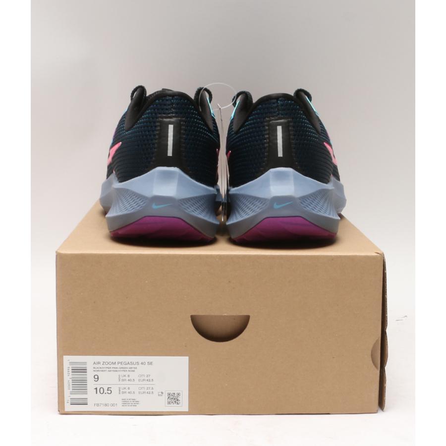 美品 ナイキ スニーカー AIR ZOOM PEGASUS 40 SE FB7180-001 メンズ