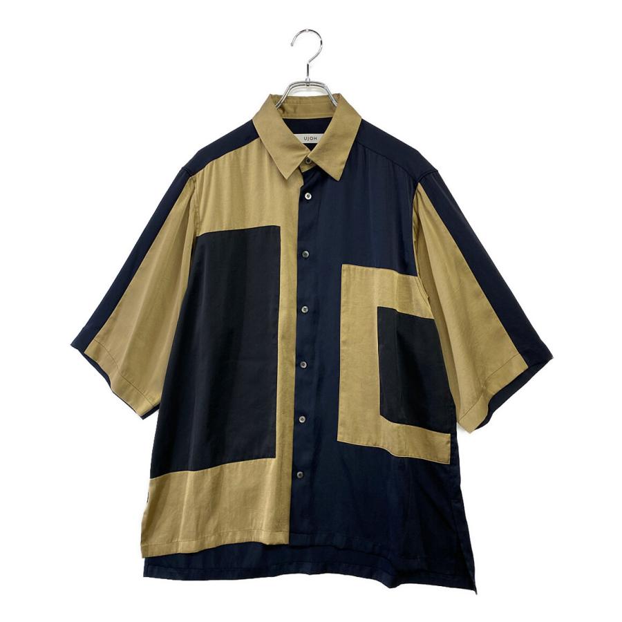 ウジョー 半袖シャツ 切替デザイン メンズ SIZE 2 UJOH 中古 ウジョー 半袖シャツ 切替デザイン メンズ SIZE 2 UJOH 中古