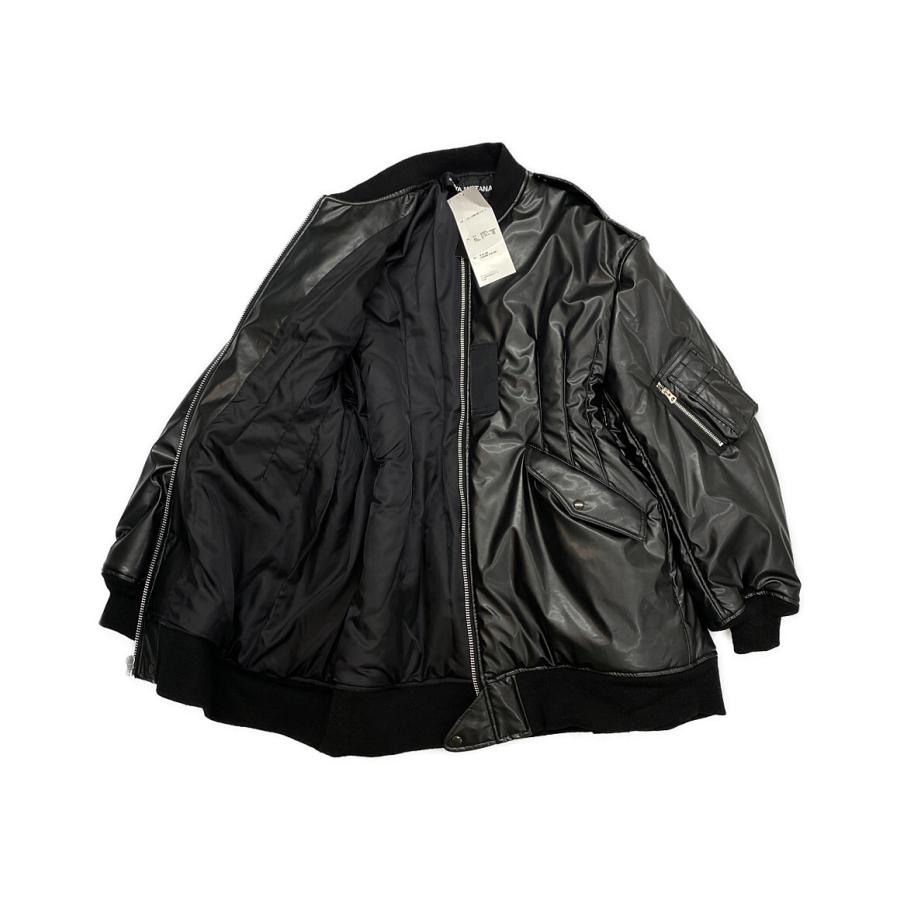 美品 ジュンヤワタナベ フェイクレザーボンバージャケット 23AW JL 