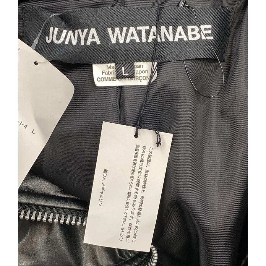 23AW JUNYA WATANABE フェイクレザー ボンバージャケット JUNYA WATANABE 23AW フェイクレザー ボンバージャケット