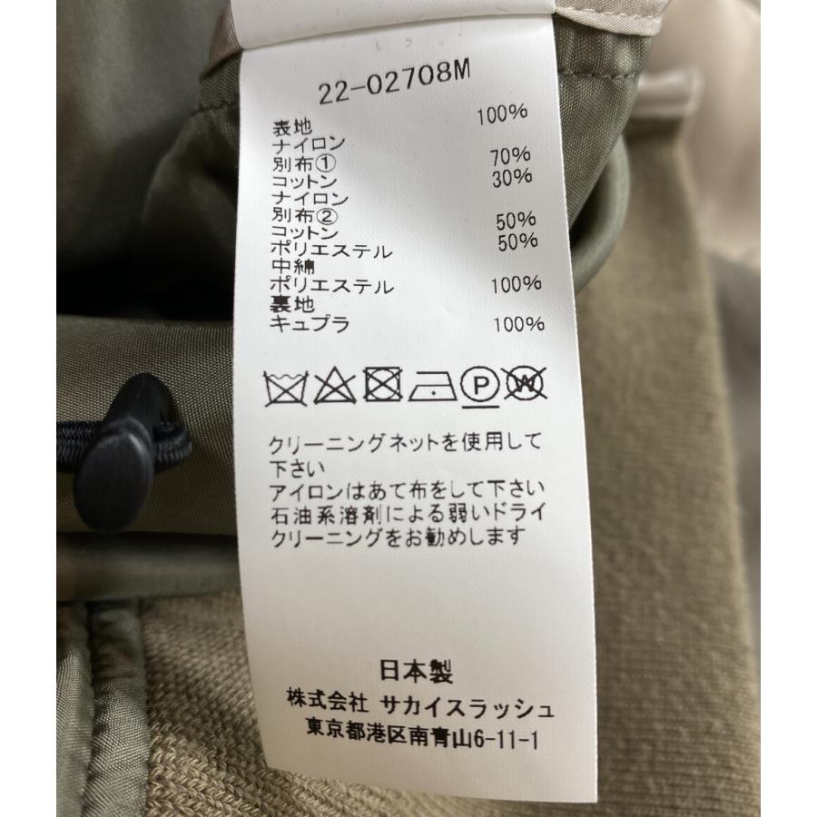 サカイ ブルゾン Nylon Twill Mix Blouson 22SS メンズ SIZE 1 sacai