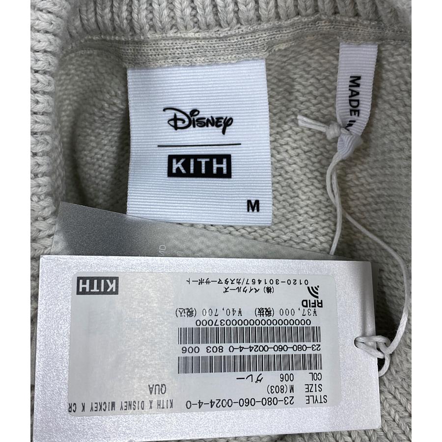 美品 キス ニット ミッキー disney 100th mickey sweater メンズ SIZE 