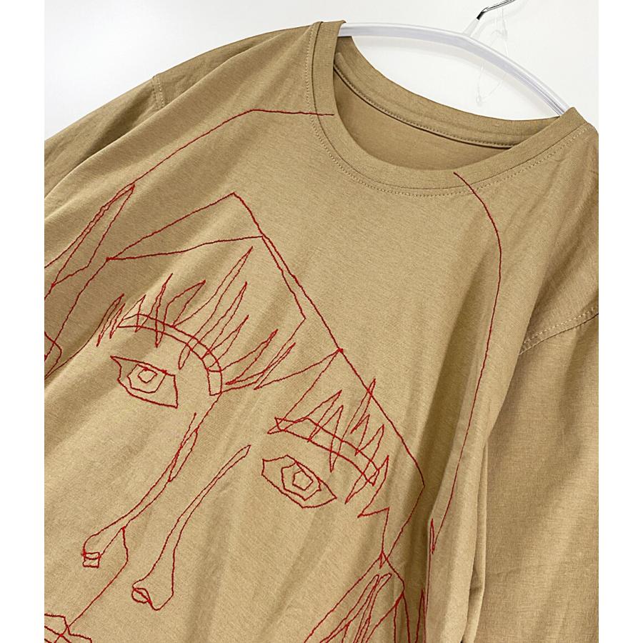 ブレス 半袖Tシャツ 5313 Stitched Starcut 2 キャメル レディース 