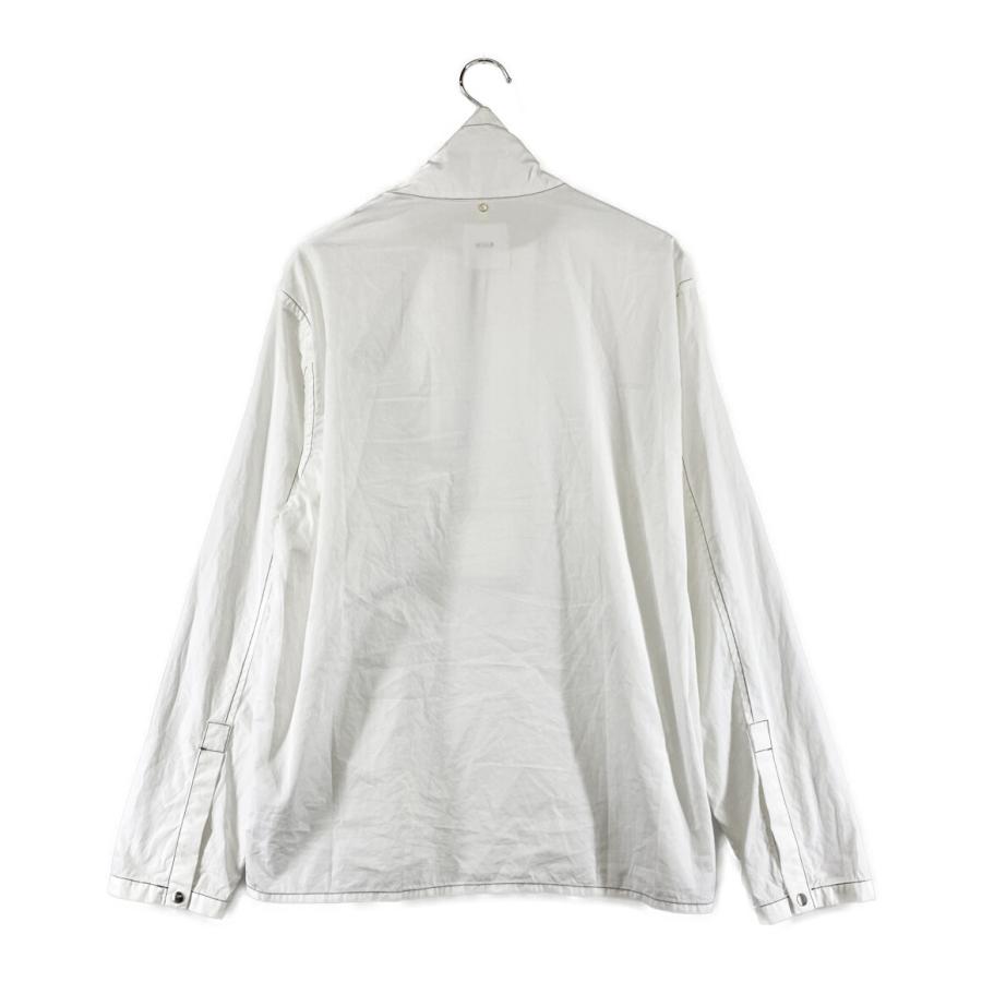 オーエーエムシー ハーフジップシャツ FLARE SHIRT 22AW メンズ オーエーエムシー ハーフジップシャツ FLARE SHIRT 22AW メンズ