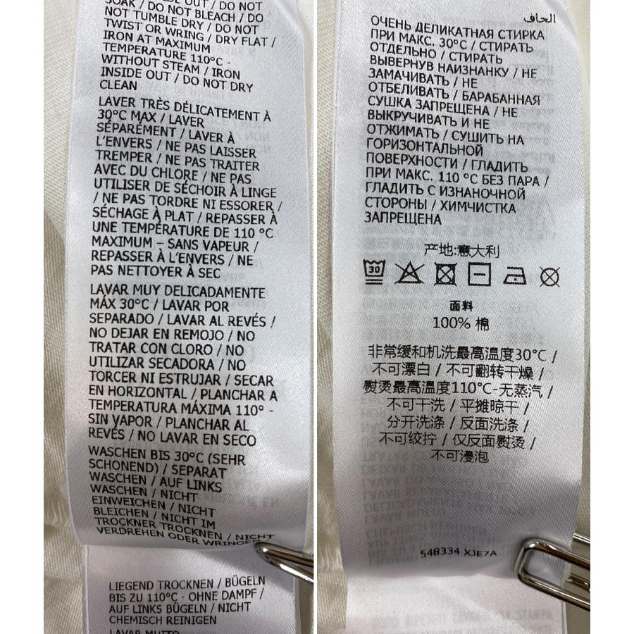 美品 グッチ アディダス 半袖Tシャツ オフホワイト メンズ SIZE 美品 グッチ アディダス 半袖Tシャツ オフホワイト メンズ SIZE