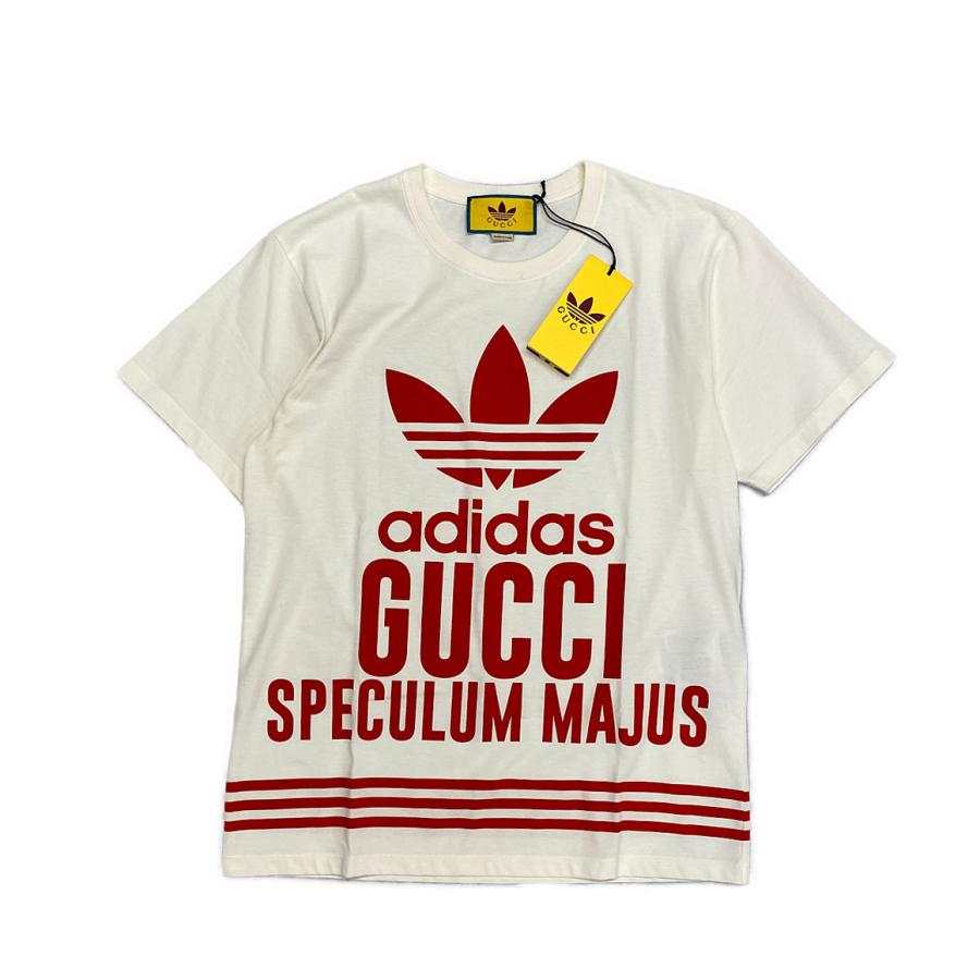 美品 グッチ アディダス 半袖Tシャツ 717422 メンズ SIZE XS 美品 グッチ アディダス 半袖Tシャツ 717422 メンズ SIZE XS