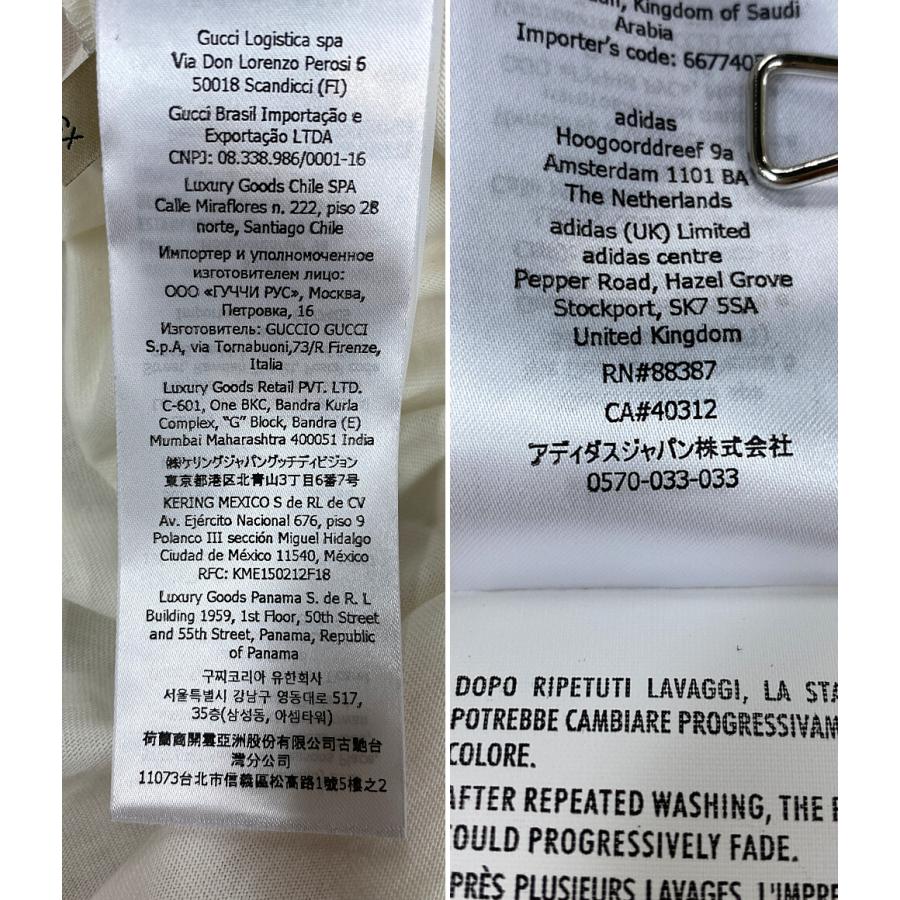 美品 グッチ アディダス 半袖Tシャツ 717422 メンズ SIZE XS