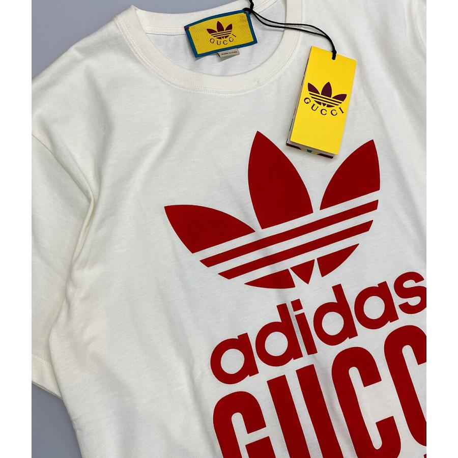 美品 グッチ アディダス 半袖Tシャツ 717422 メンズ SIZE XS 美品 グッチ アディダス 半袖Tシャツ 717422 メンズ SIZE XS