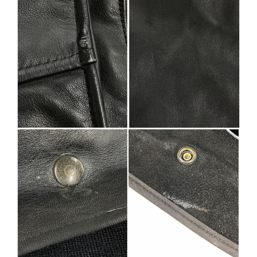 バンソン ライダースジャケット ボアカラー メンズ SIZE 38 VANSON