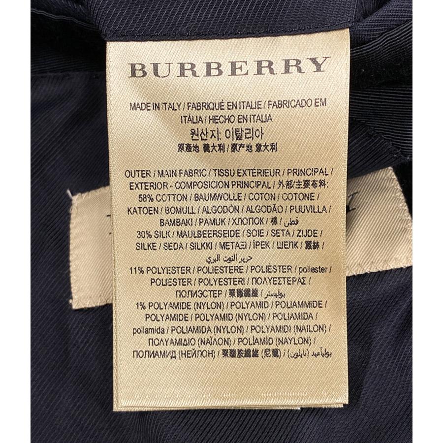 【美品】BURBERRY LONDON テーラードジャケット　イタリア製生地 バーバリーロンドン テーラードジャケット ブラック メンズ SIZE