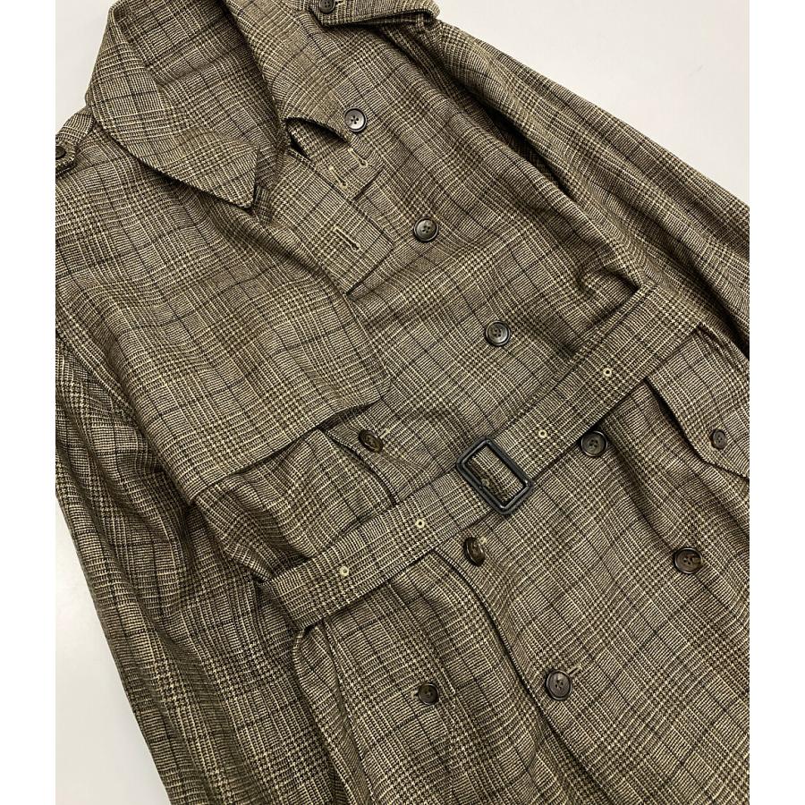 シュタイン オーバーサイズドダブルラペルドトレンチコート 22AW