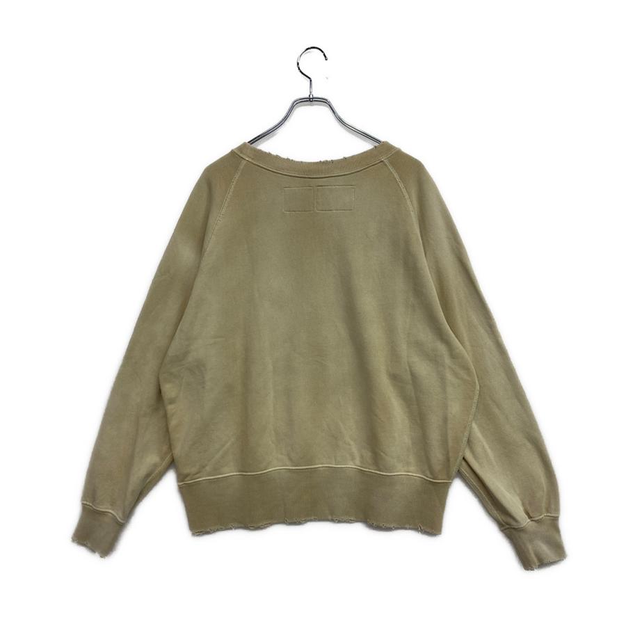 タッペイ フューチャーアーカイブ DAMEGE FLOCKY PRINT CREWNECK タッペイ フューチャーアーカイブ DAMEGE FLOCKY PRINT CREWNECK