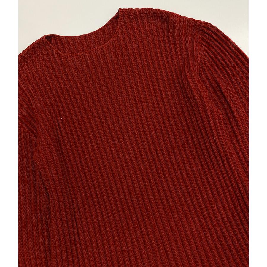 ISSEY MIYAKE　フリンジ　プリーツ　ジャケット　レッド ISSEY MIYAKE イッセイミヤケ プリーツ ジャケット SIZE 2