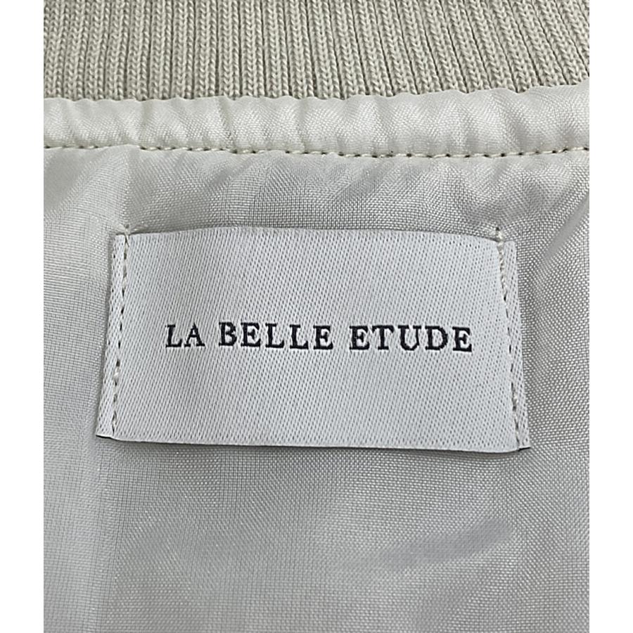 美品 ラベルエチュード ブルゾン ボリュームスリーブレスMA-1