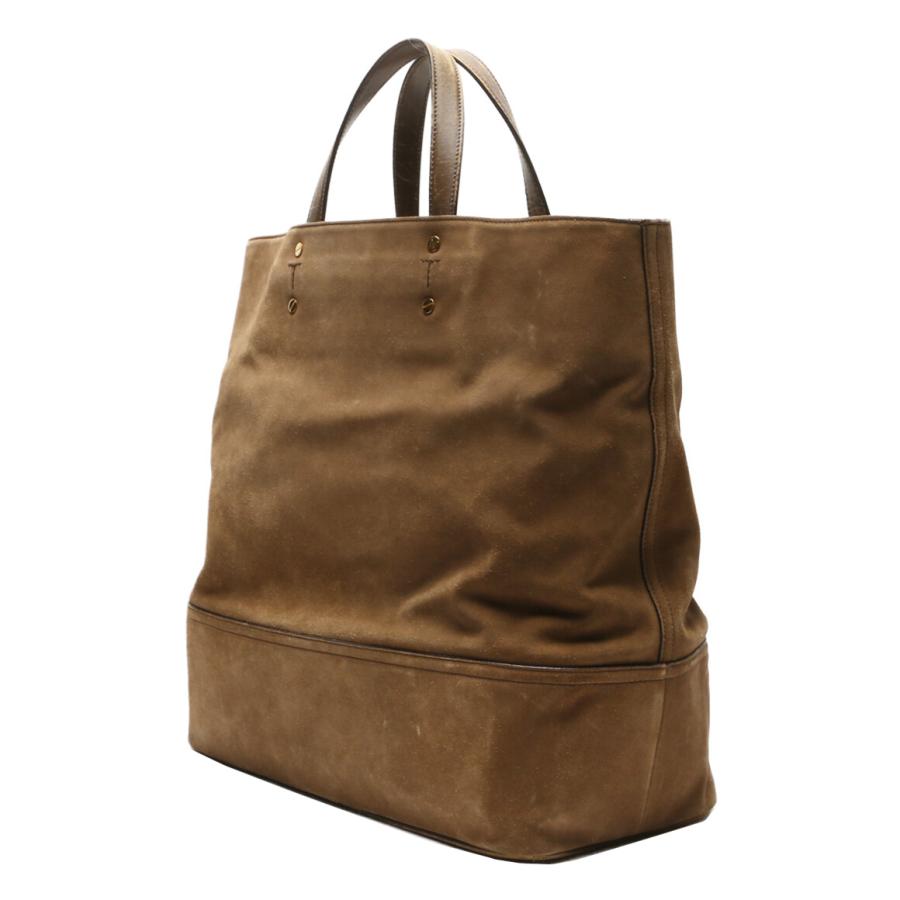 トムフォード トートバッグ スエード ブラウン メンズ TOM FORD 中古