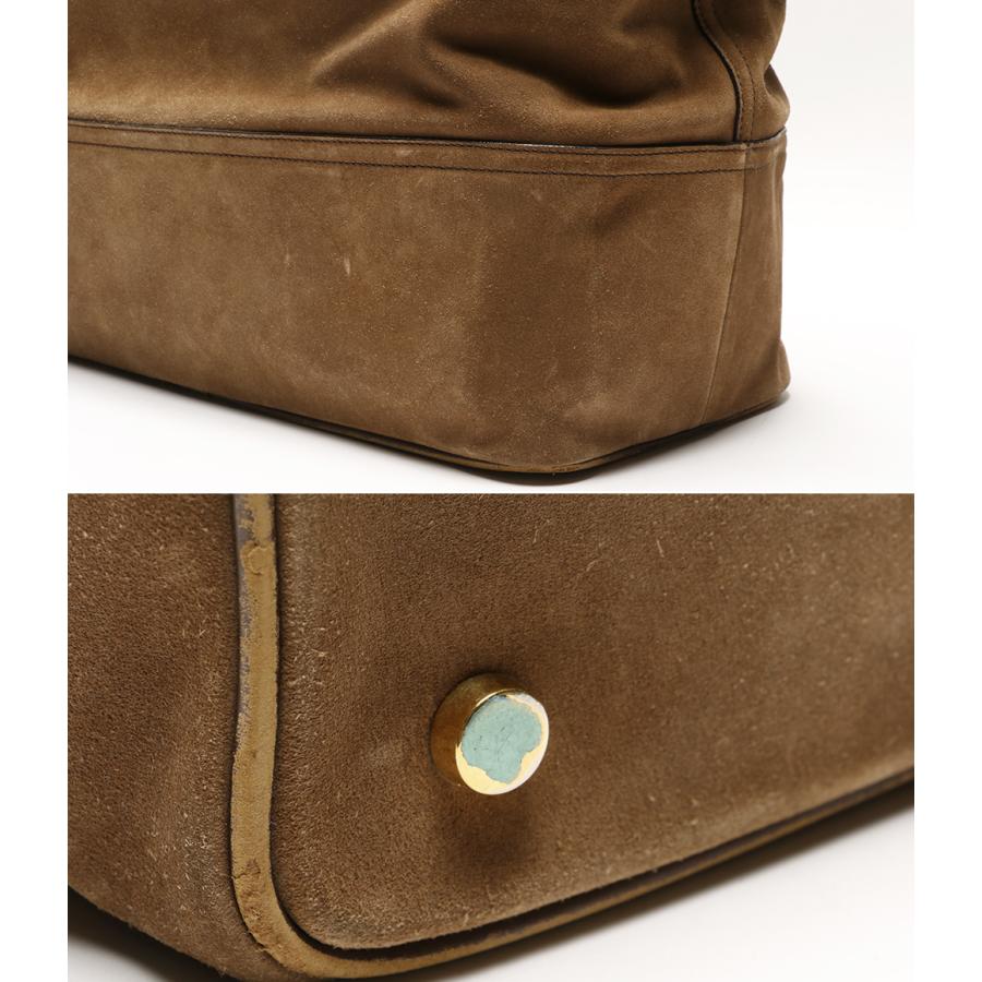 トムフォード トートバッグ スエード ブラウン メンズ TOM FORD 中古