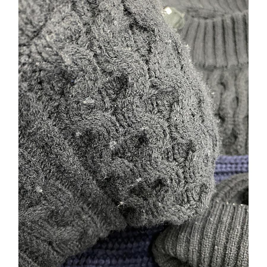 sacai ケーブルニット ジップ ブルゾン カーディガン アウター 