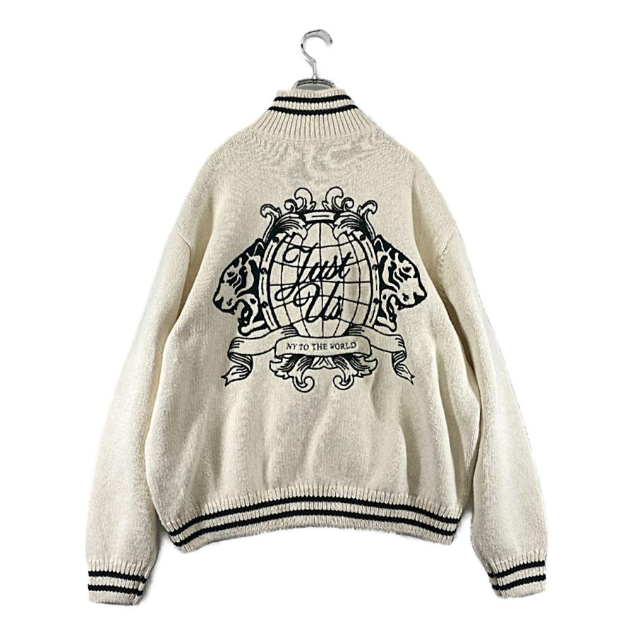 キス ニットジップアップジャケット Wyona Full Zip Varsity Sweater 