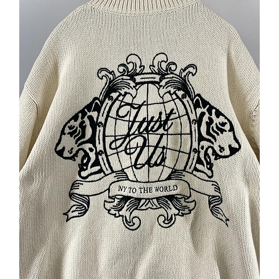 キス ニットジップアップジャケット Wyona Full Zip Varsity Sweater 