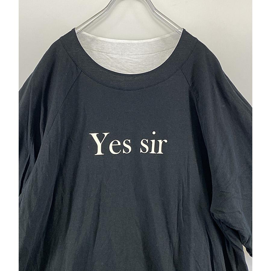 アンダーカバー カットソー No Sir Yes リバーシブル ホワイト 