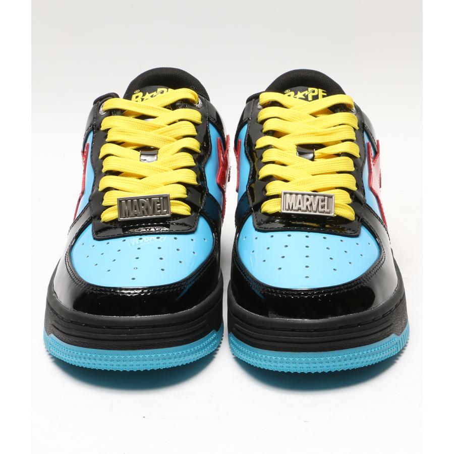 アベイシングエイプ マーベル スニーカー ブルー 1I73191907 メンズ