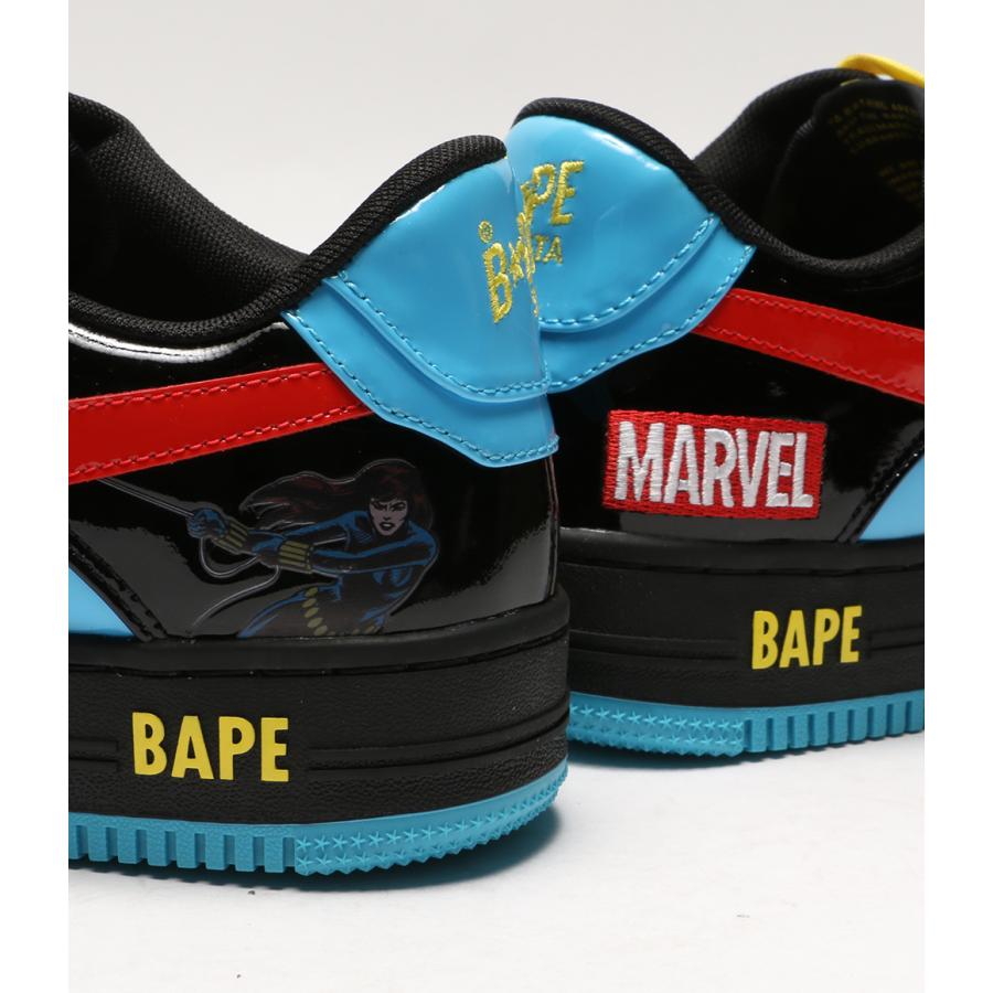 アベイシングエイプ マーベル スニーカー ブルー 1I73191907 メンズ