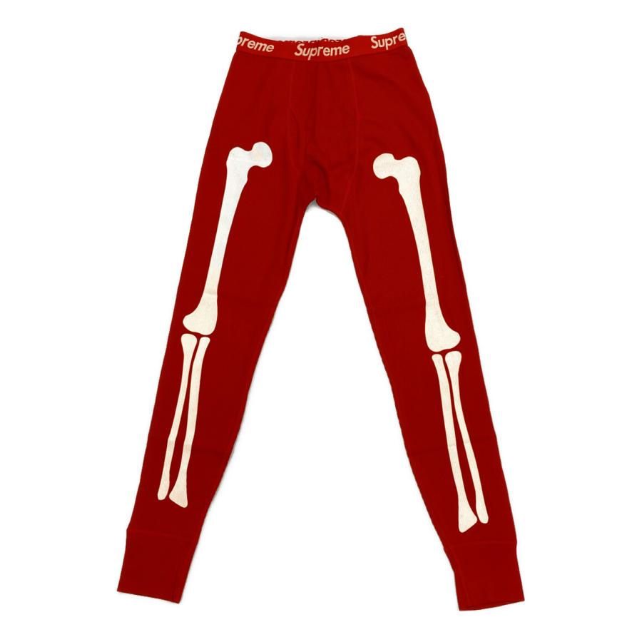 新品同様 シュプリーム ヘインズ パンツ Bones Tharmal pant レギンス