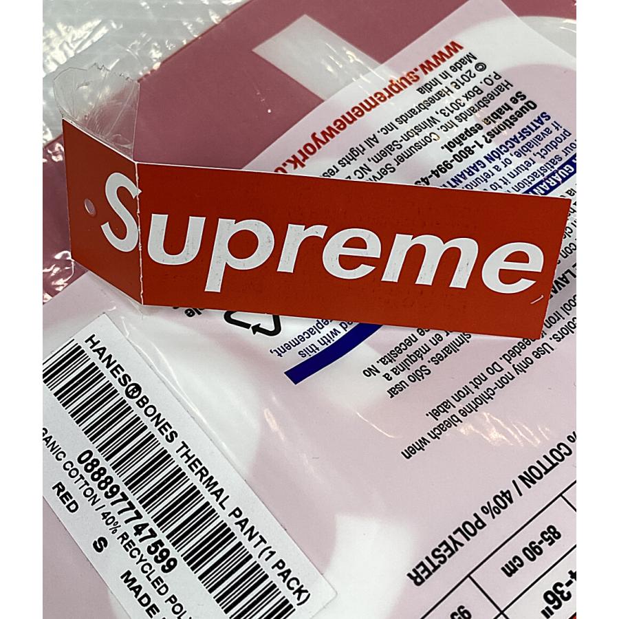 新品同様 シュプリーム ヘインズ パンツ Bones Tharmal pant レギンス