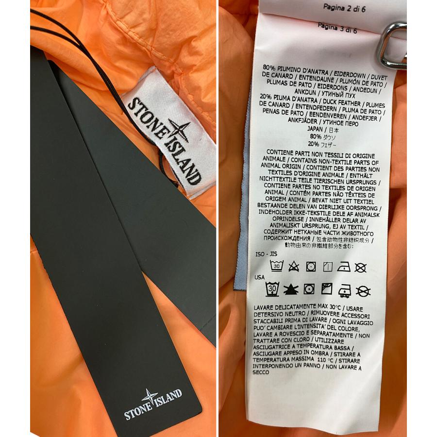 ストーンアイランド ダウンベスト 22aw メンズ SIZE XL STONE ISLAND