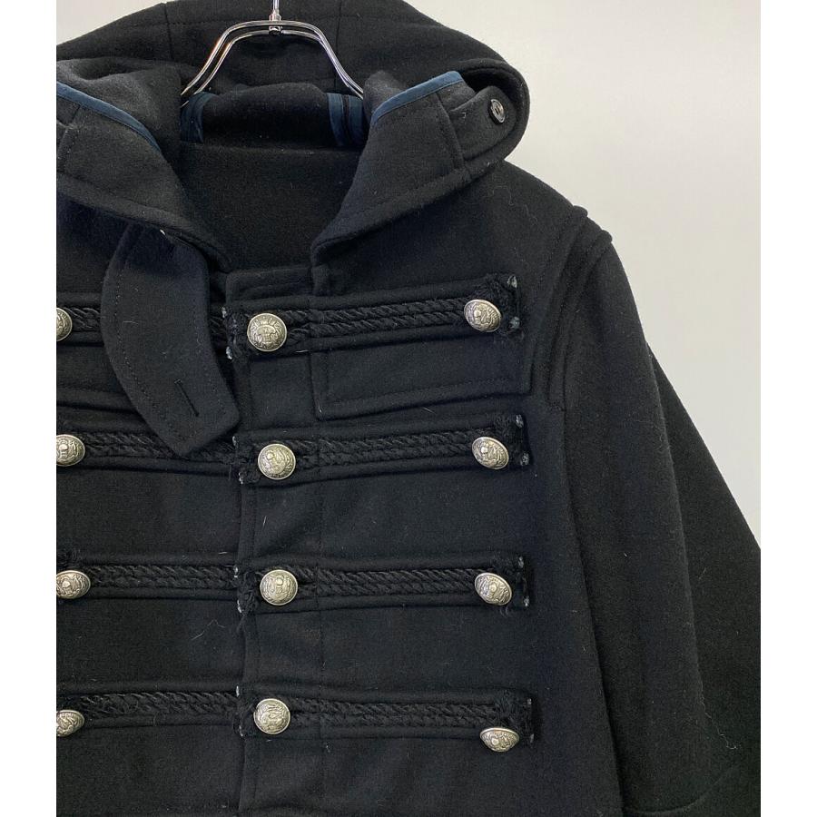バルマン ナポレオンコート ブラック メンズ SIZE 46 BALMAIN 中古 