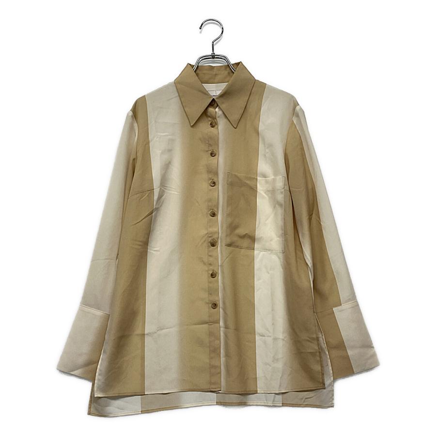 アキラナカ 長袖シャツ マガリシャツ 21AW レディース SIZE 1 アキラナカ 長袖シャツ マガリシャツ 21AW レディース SIZE 1