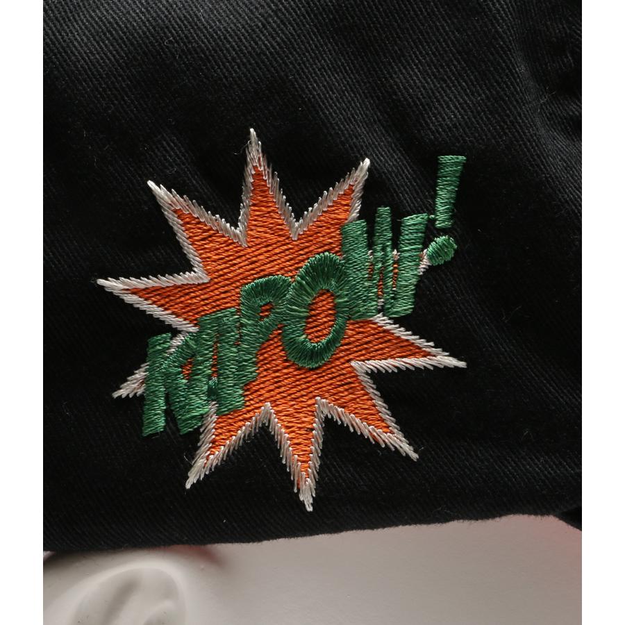 セントマイケル キャップ ロゴ刺繍 WAR BLK メンズ SIZE ONE SAINT 
