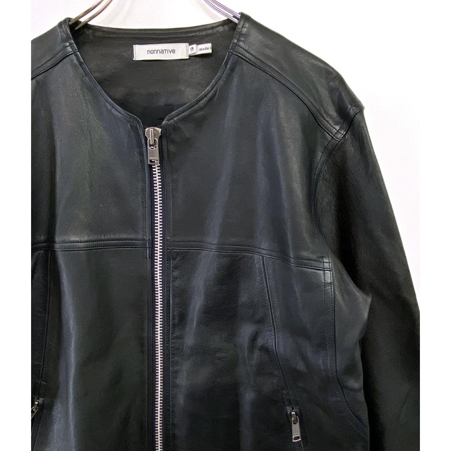 ノンネイティブ レザージャケット RIDER BLOUSON COW LEATHER ノンネイティブ レザージャケット RIDER BLOUSON COW LEATHER